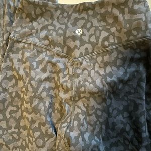 Lululemon leopard align joggers